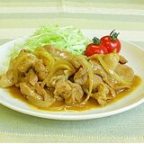 顆粒タイプの鍋の素で作れる豚肉の味噌カレー牛乳炒め